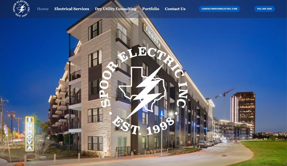 Spoor Electric website